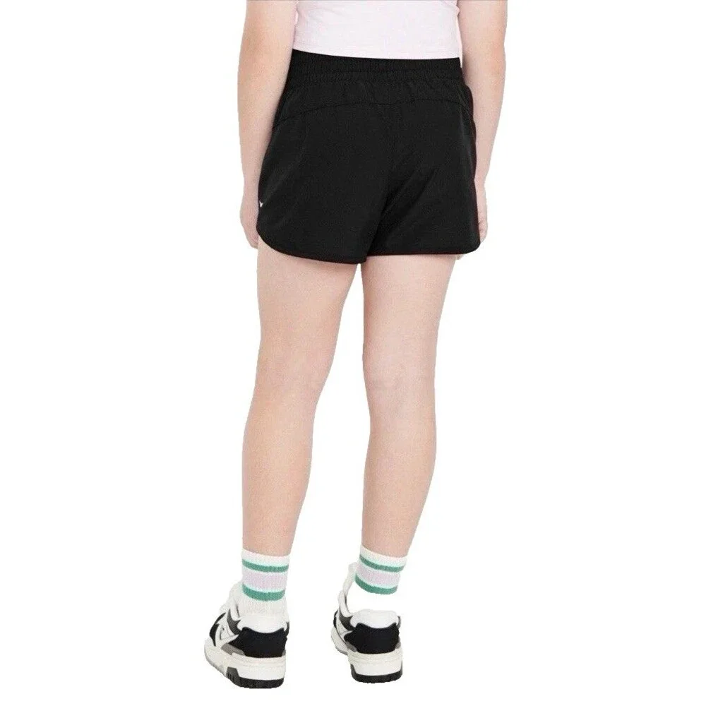 Old Navy Girls XL PLUS High Waist Dolphin-Hem Black Run Short #696568 NWT